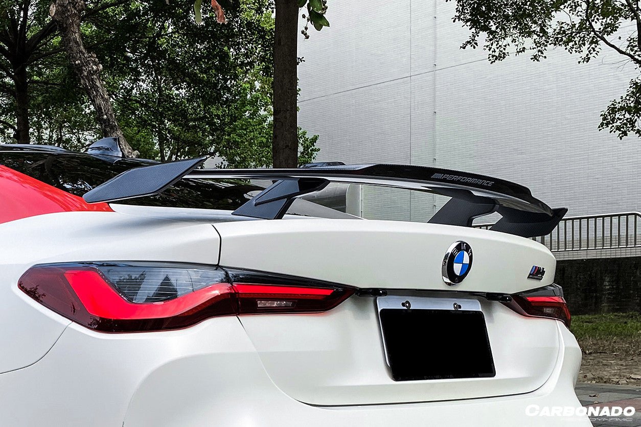 2021+ P BMW M3 G80 M4 G82 G83 3 Series G20 4 Series G22 Trunk Spoiler Wing