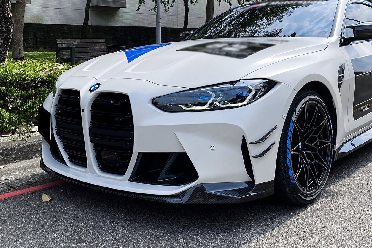 2021-2025 BMW M3 G80 M4 G82 G83 MP Style Carbon Fiber Front Canards