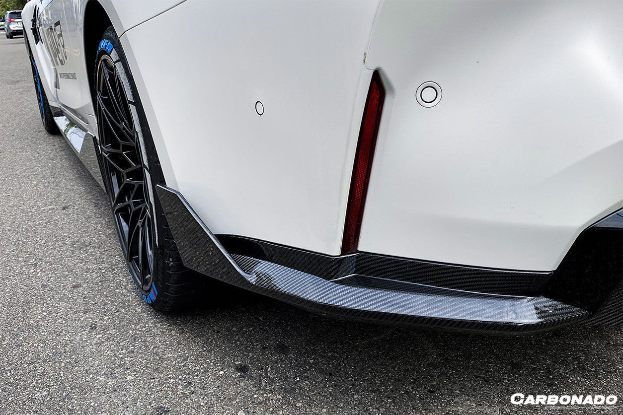 2021-2025 BMW M4 G82 G83 MP Style Carbon Fiber Rear Caps