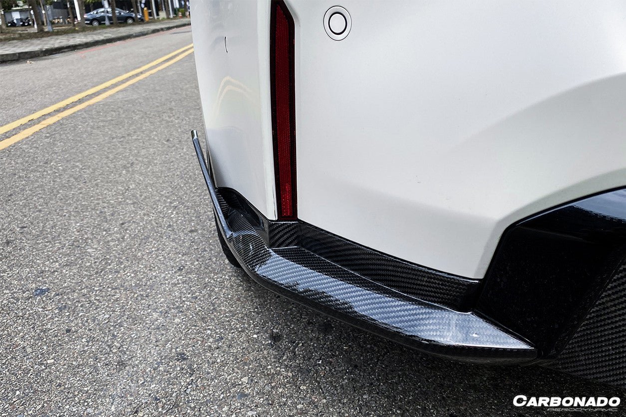 2021-2025 BMW M4 G82 G83 MP Style Carbon Fiber Rear Caps