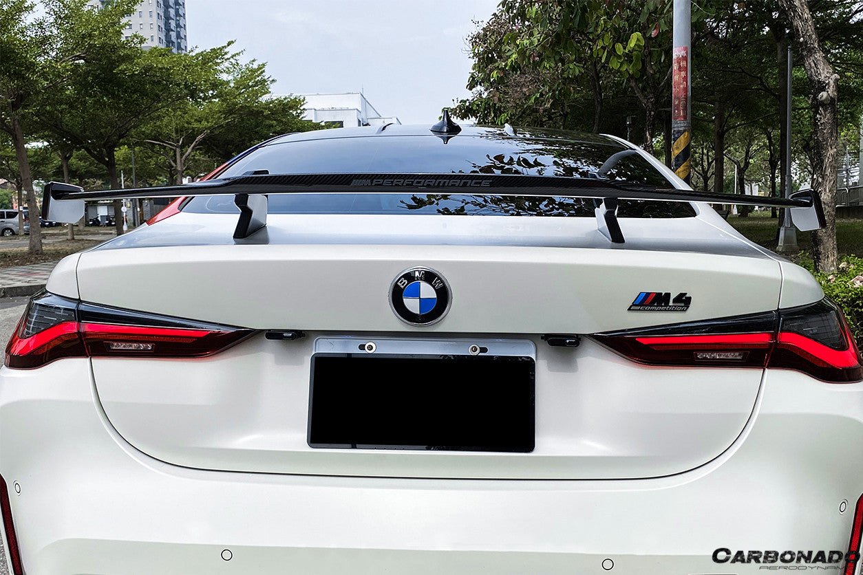2021+ P BMW M3 G80 M4 G82 G83 3 Series G20 4 Series G22 Trunk Spoiler Wing