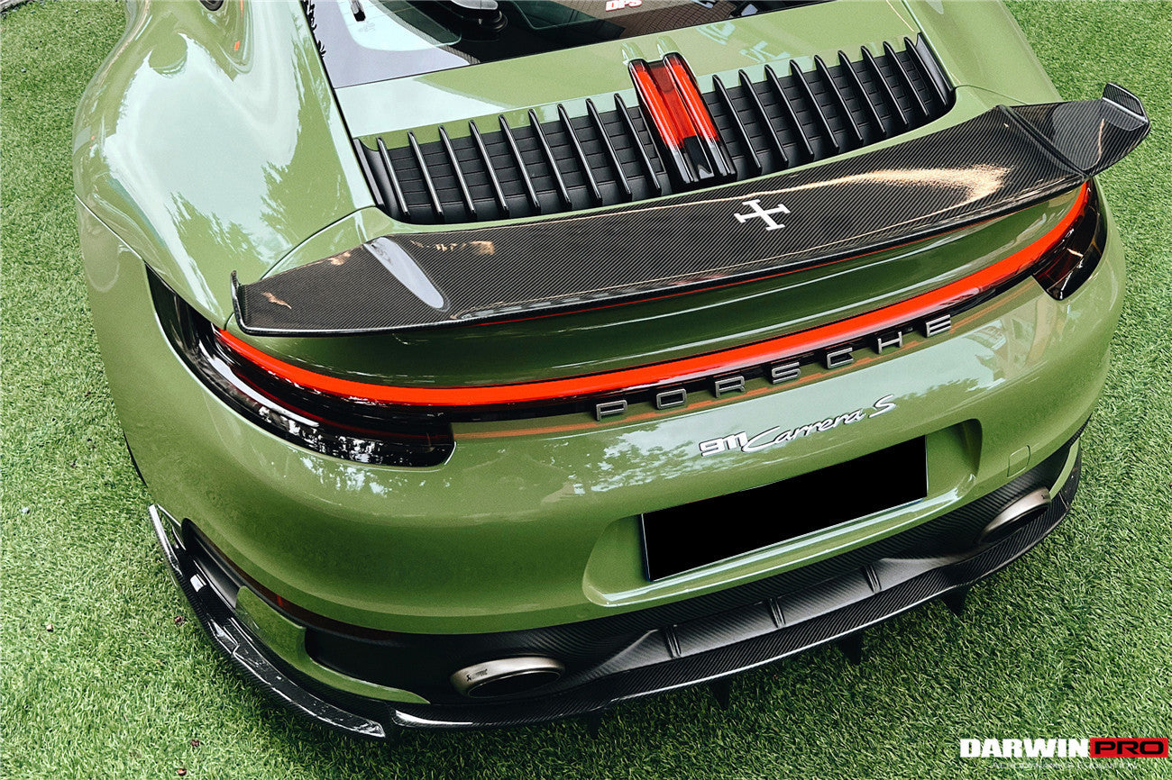 2019 - 2023 Porsche 911 992 Carrera/Targa S/4/4S SD-Sport Design Modl BKSS Style Rear Lip