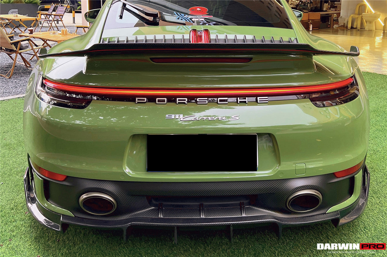 2019 - 2023 Porsche 911 992 Carrera/Targa S/4/4S SD-Sport Design Modl BKSS Style Rear Lip