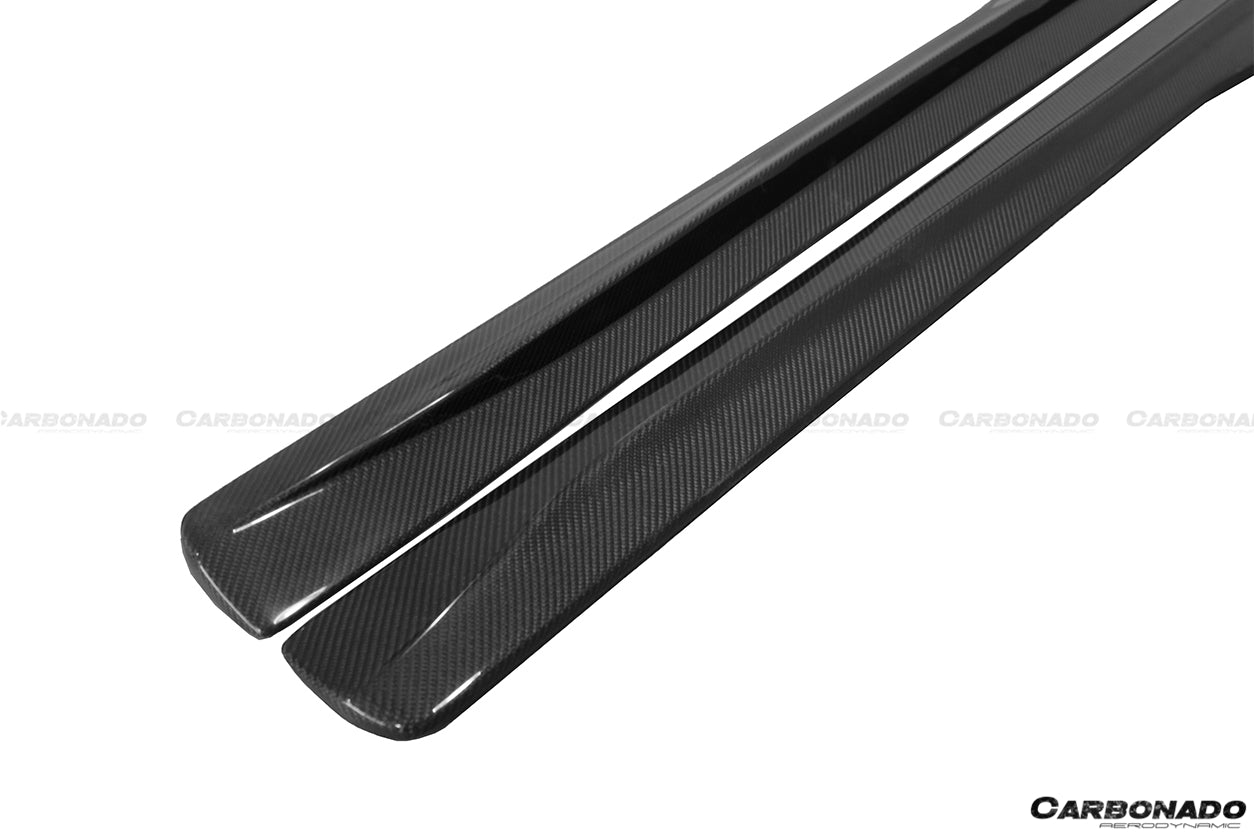 2014-2020 BMW M4 F82 SM Style Carbon Fiber Side Skirts