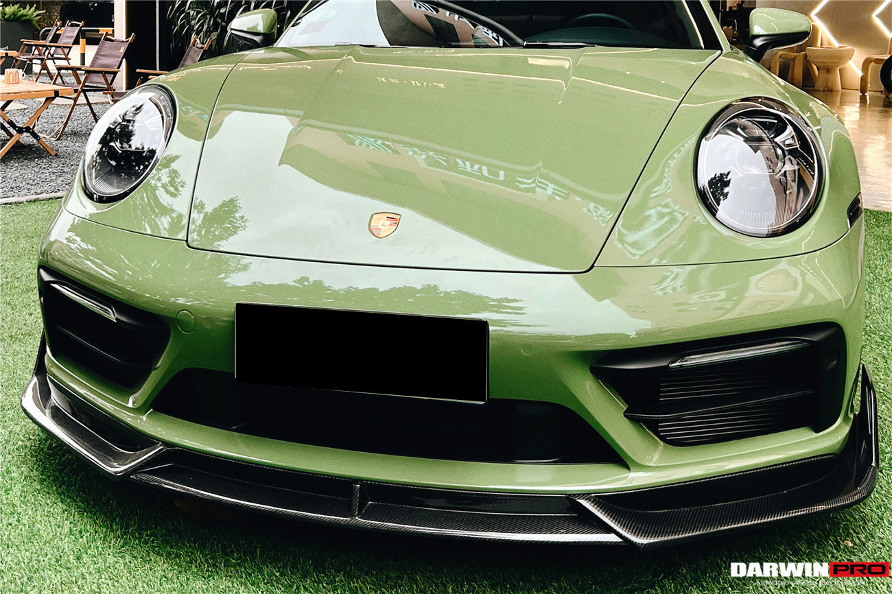 2019 - 2023 Porsche 911 992 Carrera/Targa S/4/4S SD-Sport Design Modl BKSS Style Front Lip