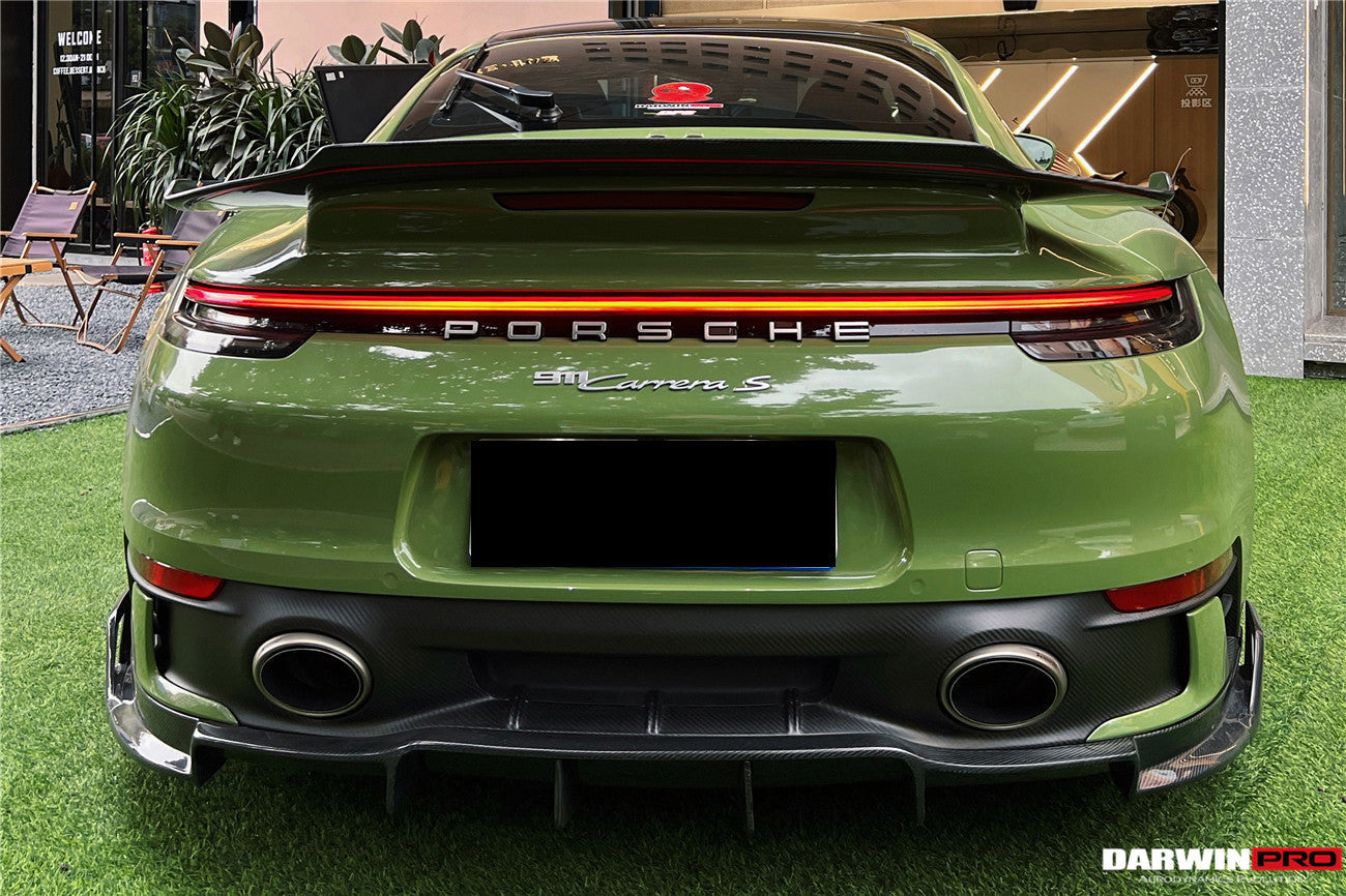 2019 - 2023 Porsche 911 992 Carrera/Targa S/4/4S SD-Sport Design Modl BKSS Style Rear Lip