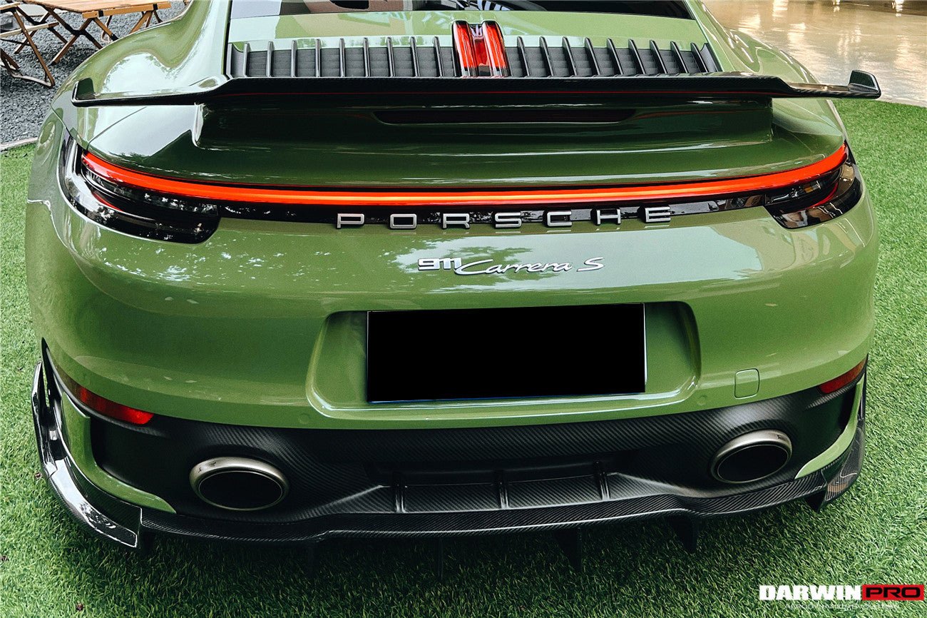 Porsche 911 992 Carrera/Targa Rear Lip DryCF (2019–2023)
