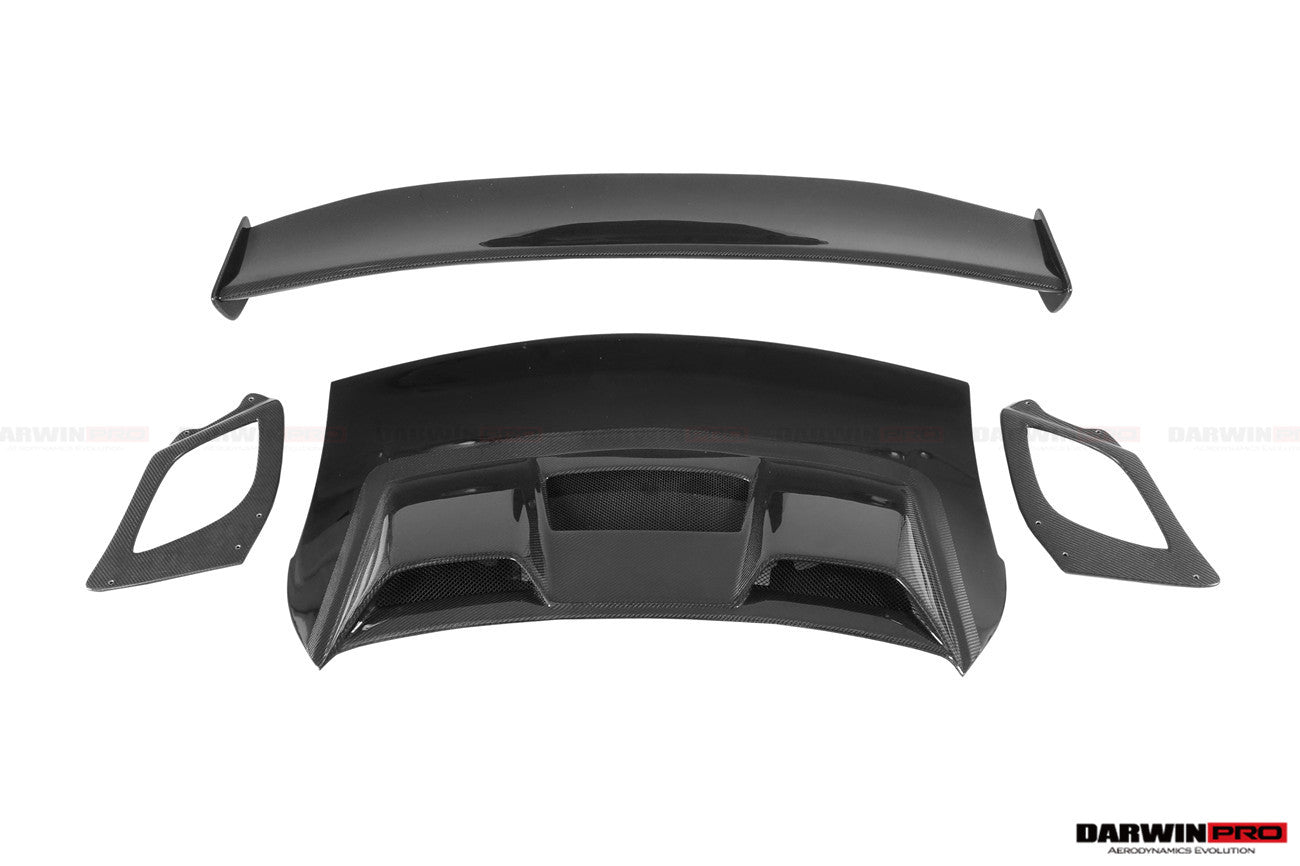 2016 - 2019 Porsche 911 991.2 Carrera & S & 4S GT2RS Style Carbon Fiber Trunk Spoiler Wing