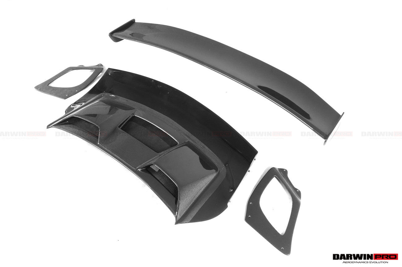 2016 - 2019 Porsche 911 991.2 Carrera & S & 4S GT2RS Style Carbon Fiber Trunk Spoiler Wing