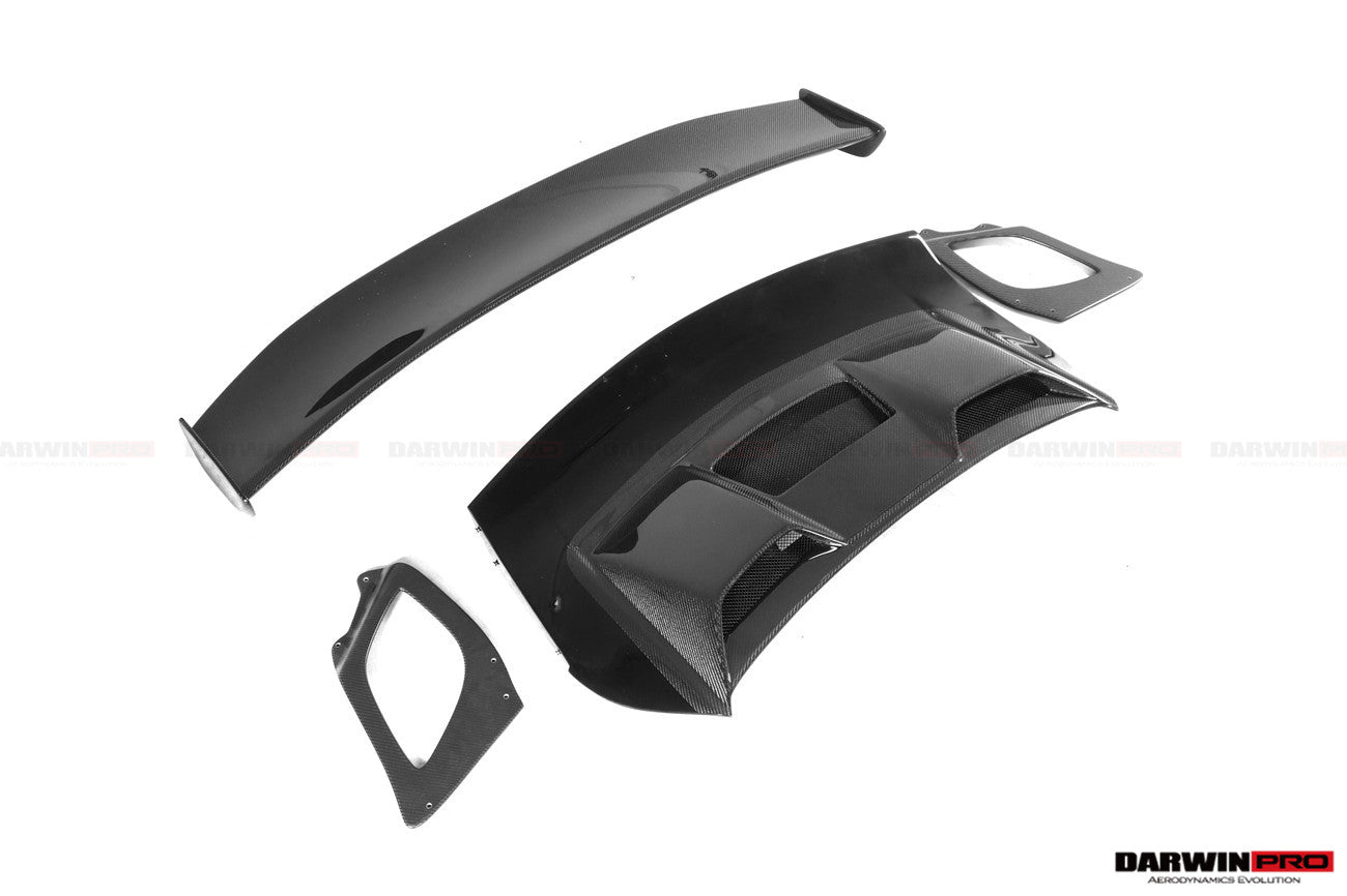 2016 - 2019 Porsche 911 991.2 Carrera & S & 4S GT2RS Style Carbon Fiber Trunk Spoiler Wing
