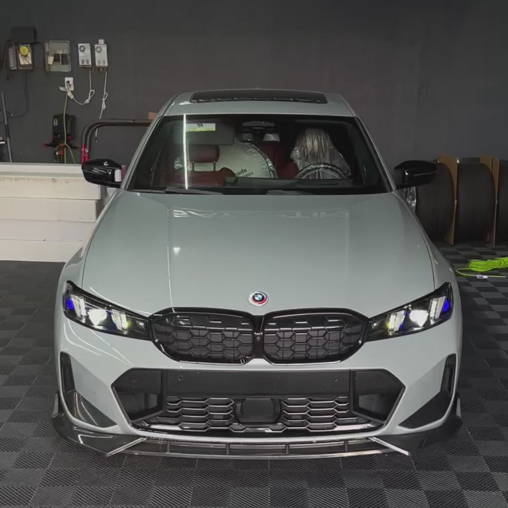 BMW G20 Complete Snake Eyes Style CSL Yellow/White LED Headlights 2023 - 2025