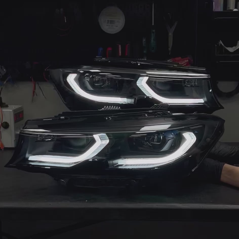 G20 3 Series Sedan CSL Laser Style Headlight Retrofit (2019 - 2022 Non-Laser Only)