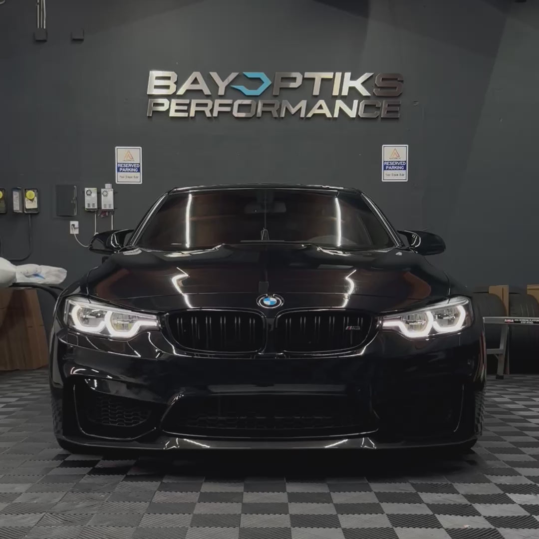 BMW F80 M3 F82 M4 F32 Coupe Ikon Style Tri Color Headlights 2014