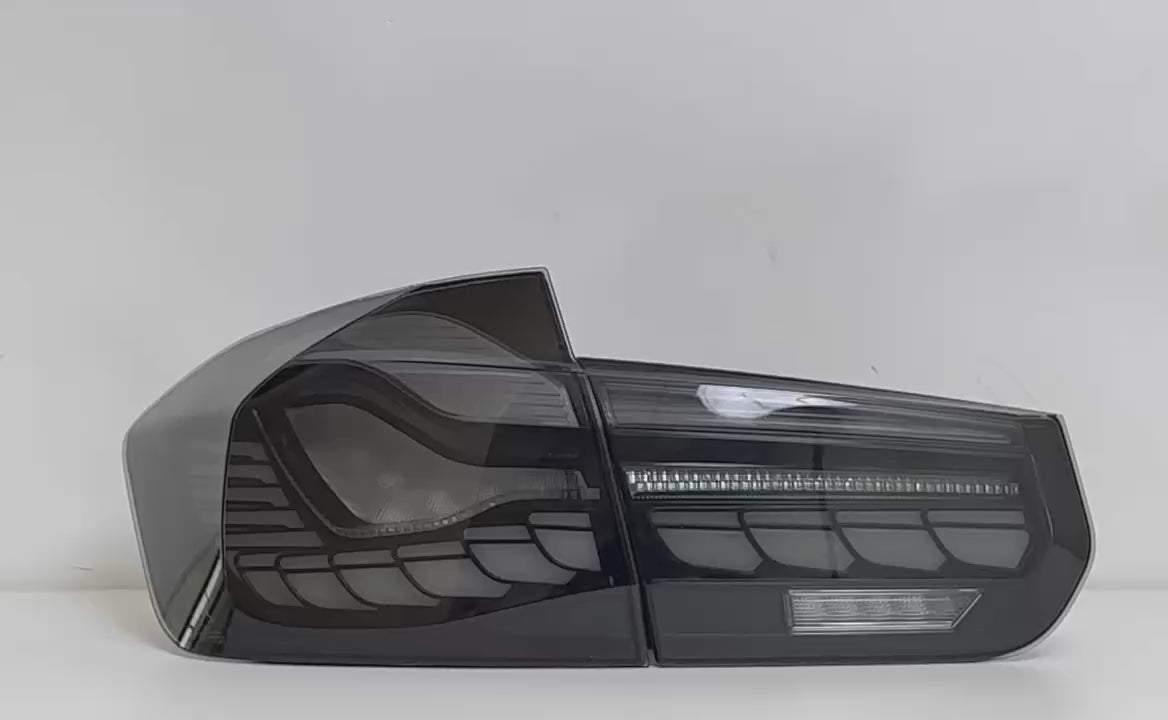 F80 M3 & F30 3 Series Sequential OLED GTS Style Clear Taillights (2012 - 2018)