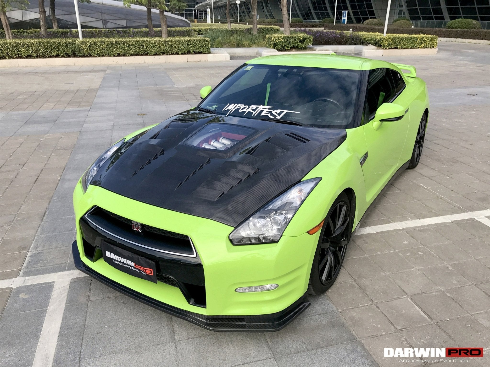 2008 - 2016 Nissan GTR R35 CBA/DBA IMP Performance Carbon Fiber Hood