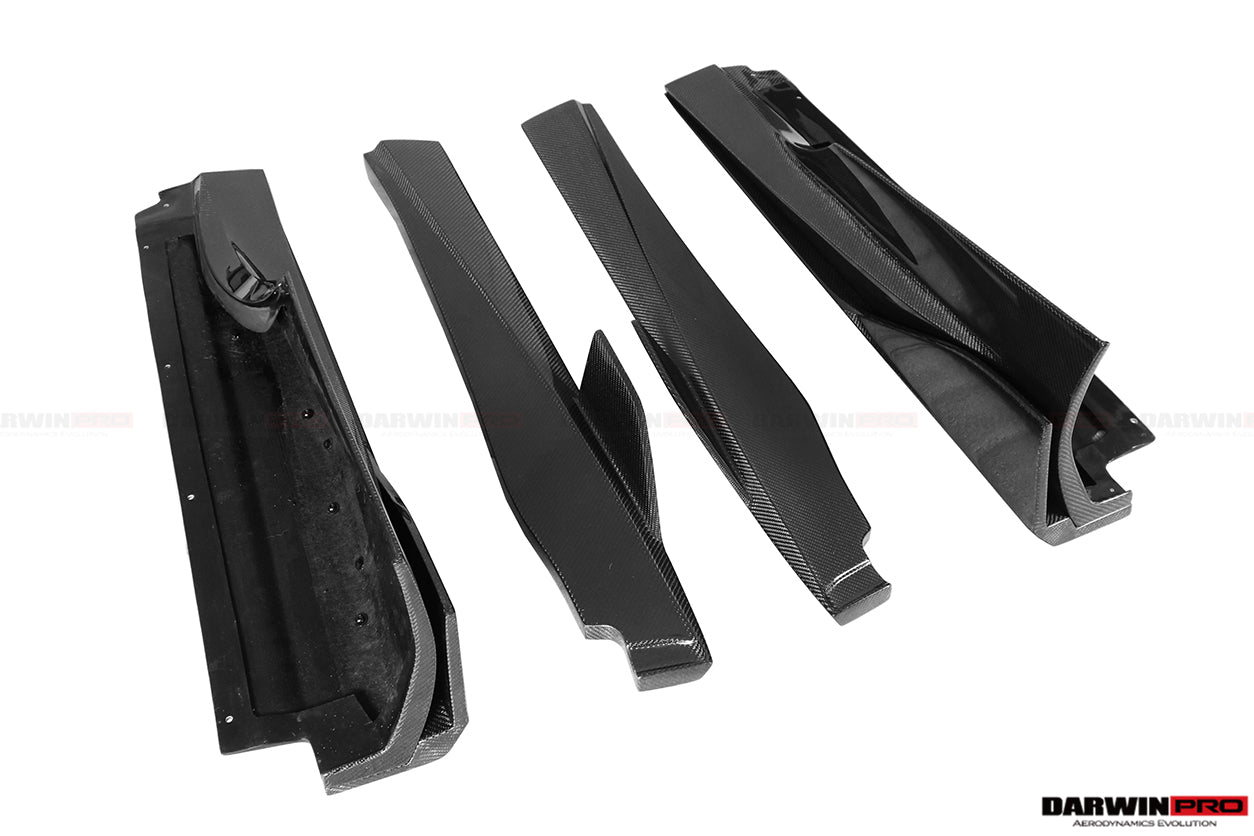 2017 - 2021 McLaren 720s Se²NWB Style Carbon Fiber Side Skirts