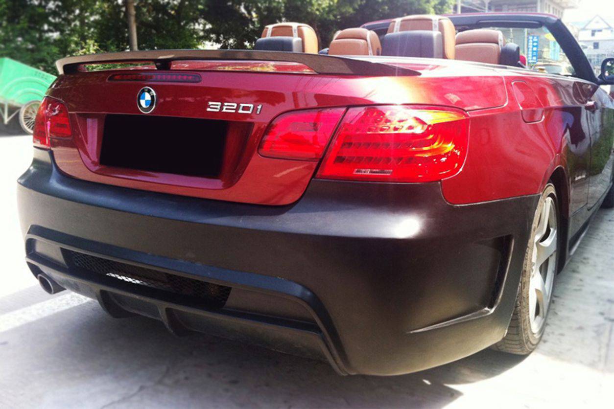 2008-2013 BMW 3 Series E92 E93 Coupe VRS Style Rear Bumper - Carbonado