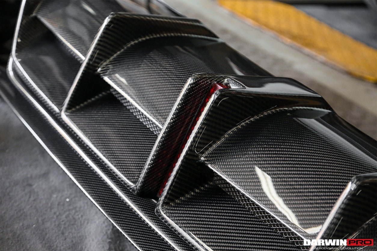 2017 - 2024 Audi RS4 B9 BKSS Style Rear Diffuser with Winglets