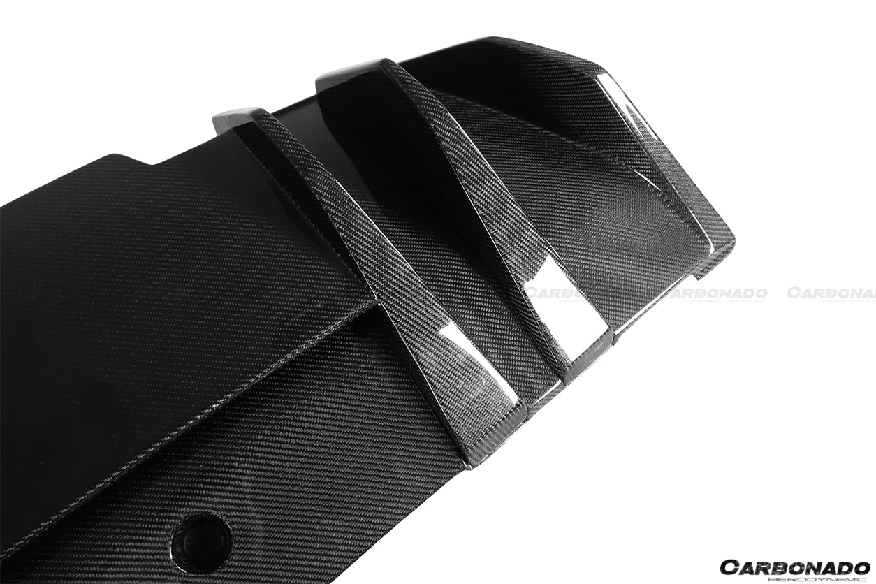 2016 - 2019 Audi R8 Coupe/Spyder VRS Style Carbon Fiber Rear Diffuser