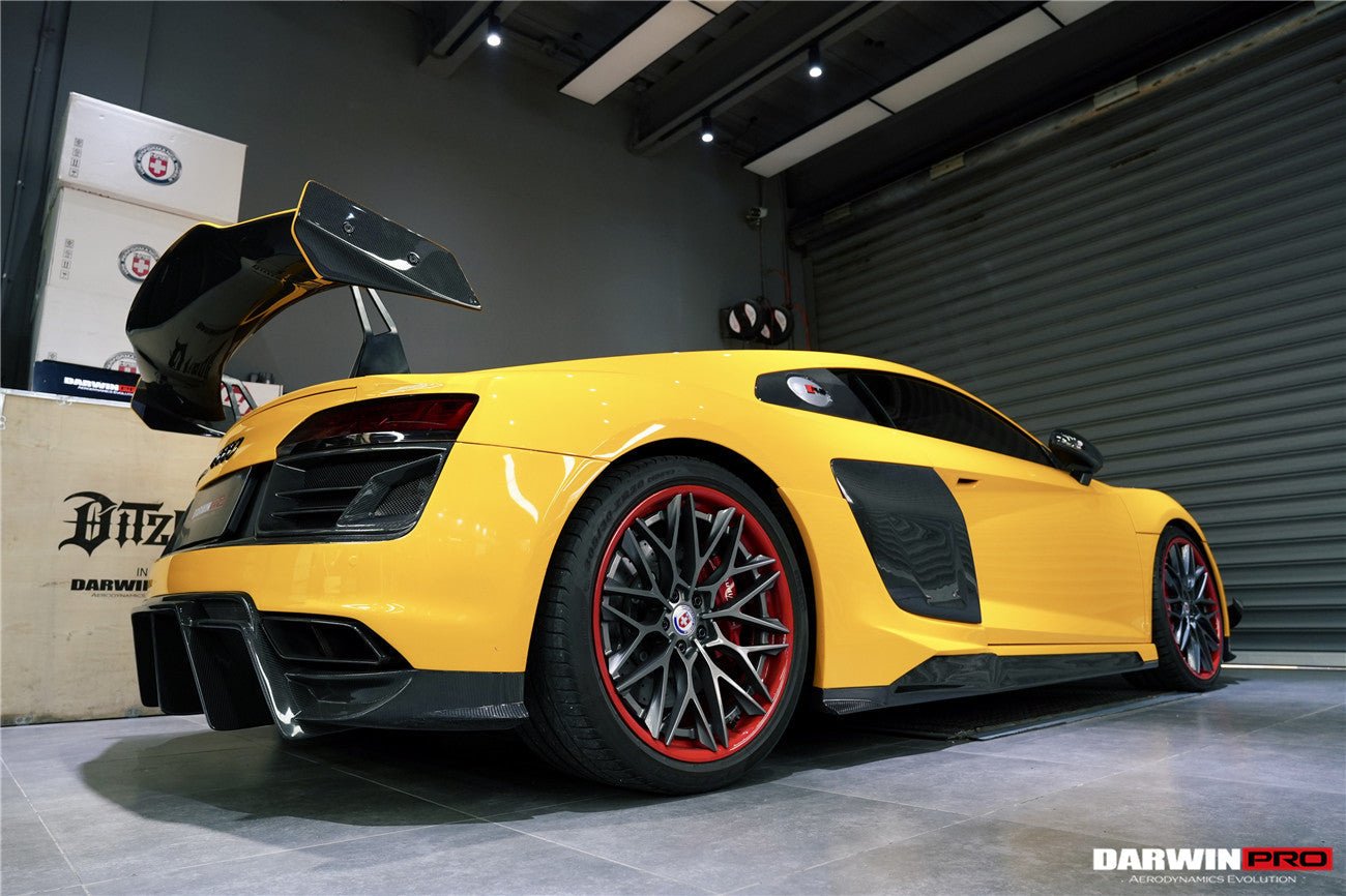 2016 - 2018 Audi R8 Coupe/Spyder iMPII Carbon Fiber Side Skirts Add on
