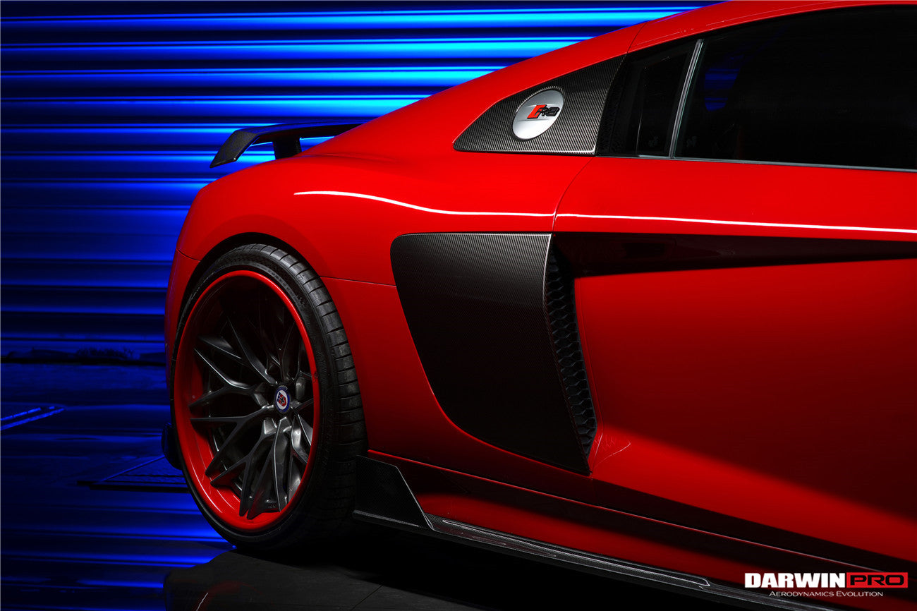 2016 - 2018 Audi R8 Coupe iMP Performance Carbon Fiber Side Skirts Under Board