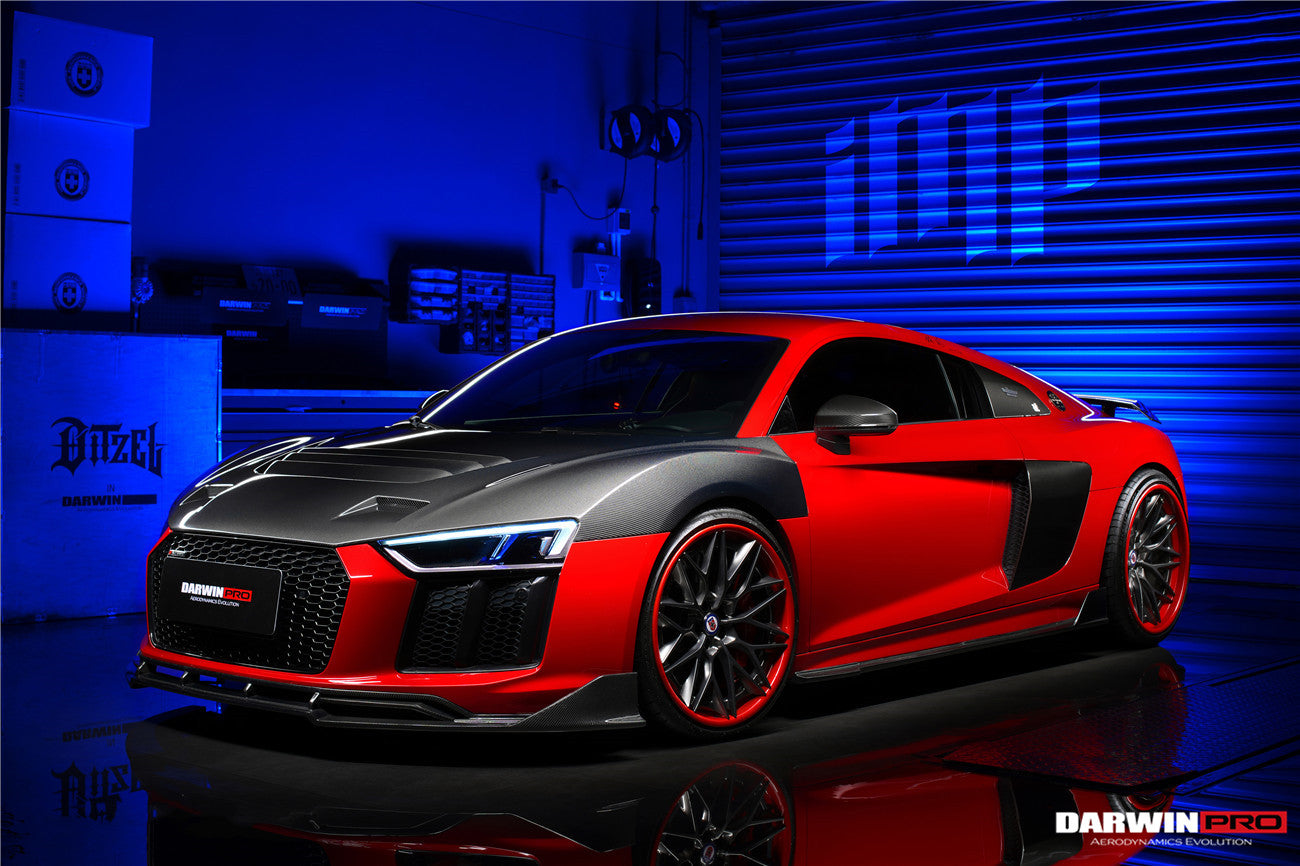 2016 - 2018 Audi R8 Coupe iMP Performance Carbon Fiber Side Skirts Under Board
