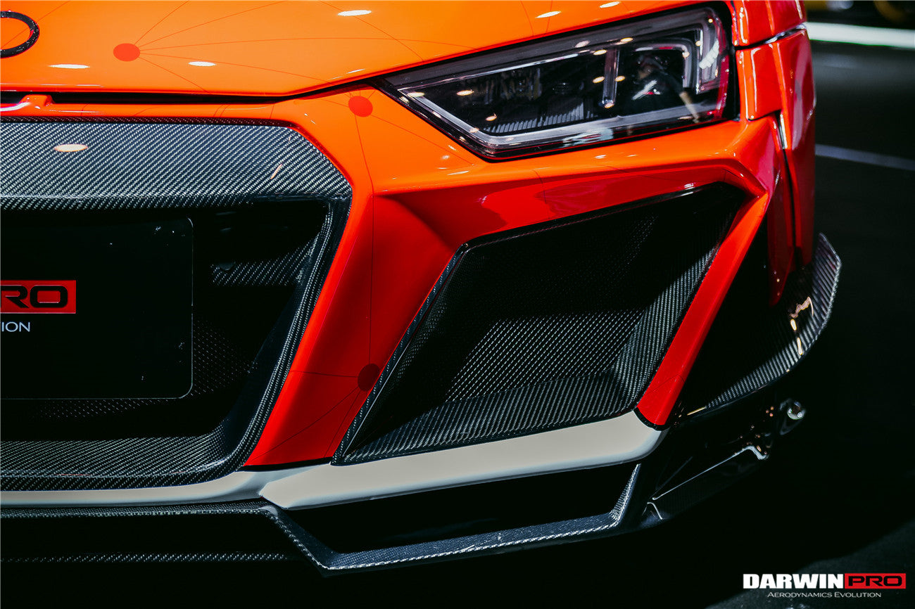 2016 - 2018 Audi R8 Coupe & Spyder IMPII Part Carbon Fiber Front Bumper
