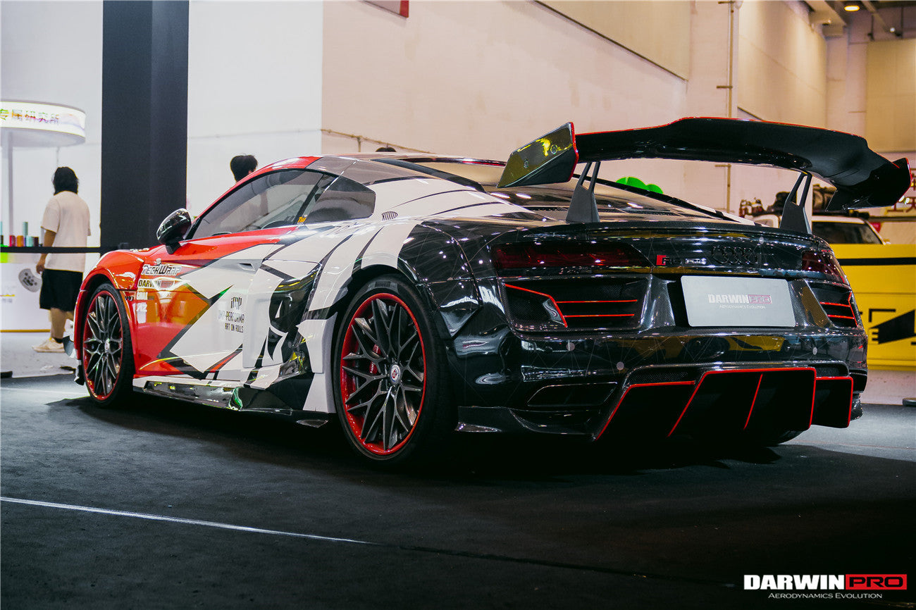 2016 - 2018 Audi R8 Coupe/Spyder iMPII Carbon Fiber Side Skirts Add on