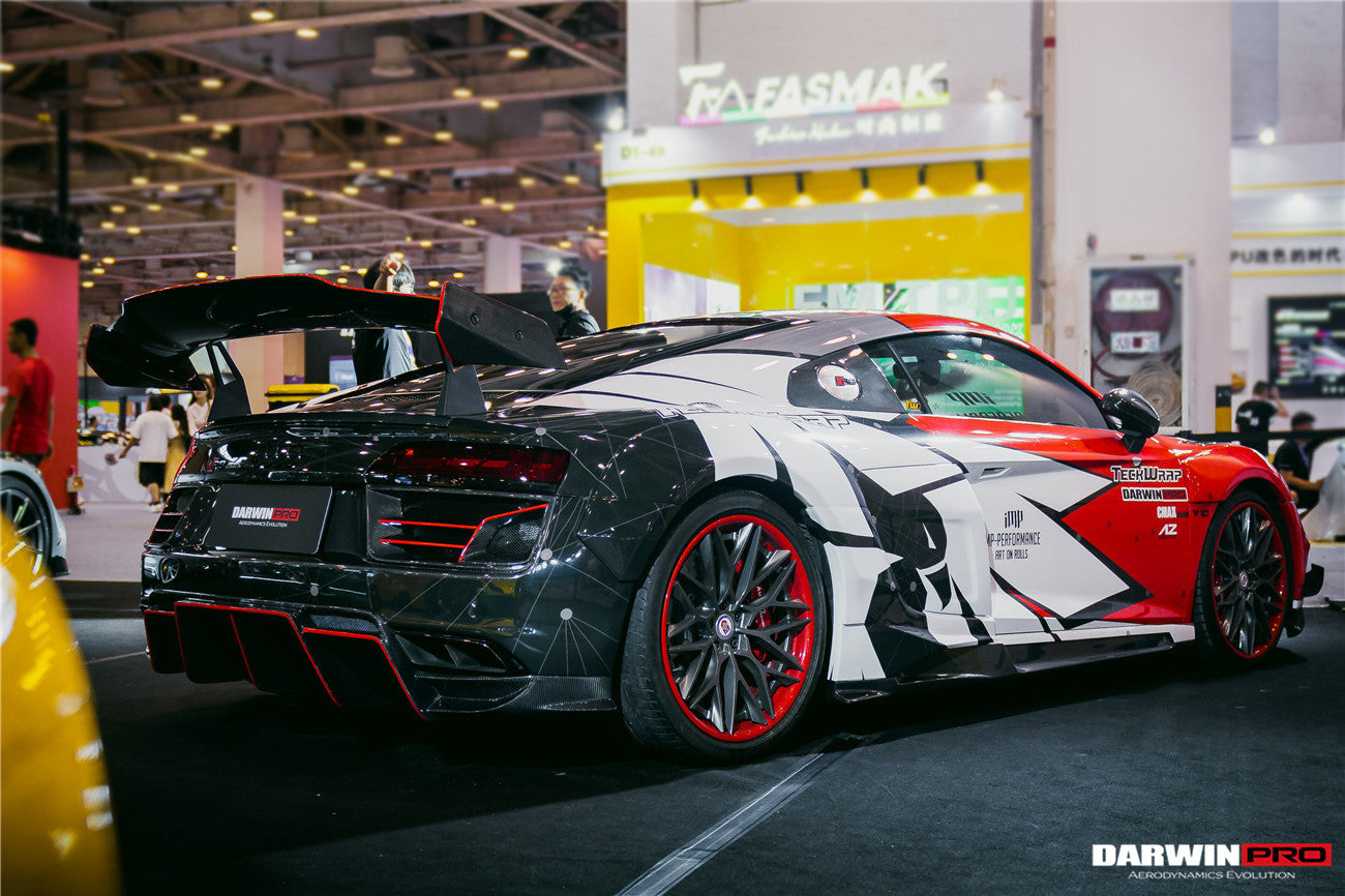 2016 - 2018 Audi R8 Coupe/Spyder iMPII Carbon Fiber Side Skirts Add on