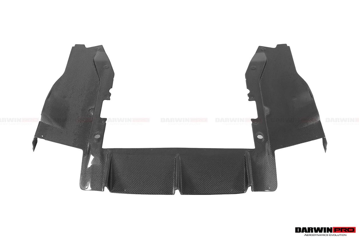 2018 - 2021 McLaren 600lt Carbon Fiber Under Rear Diffuser Undertray