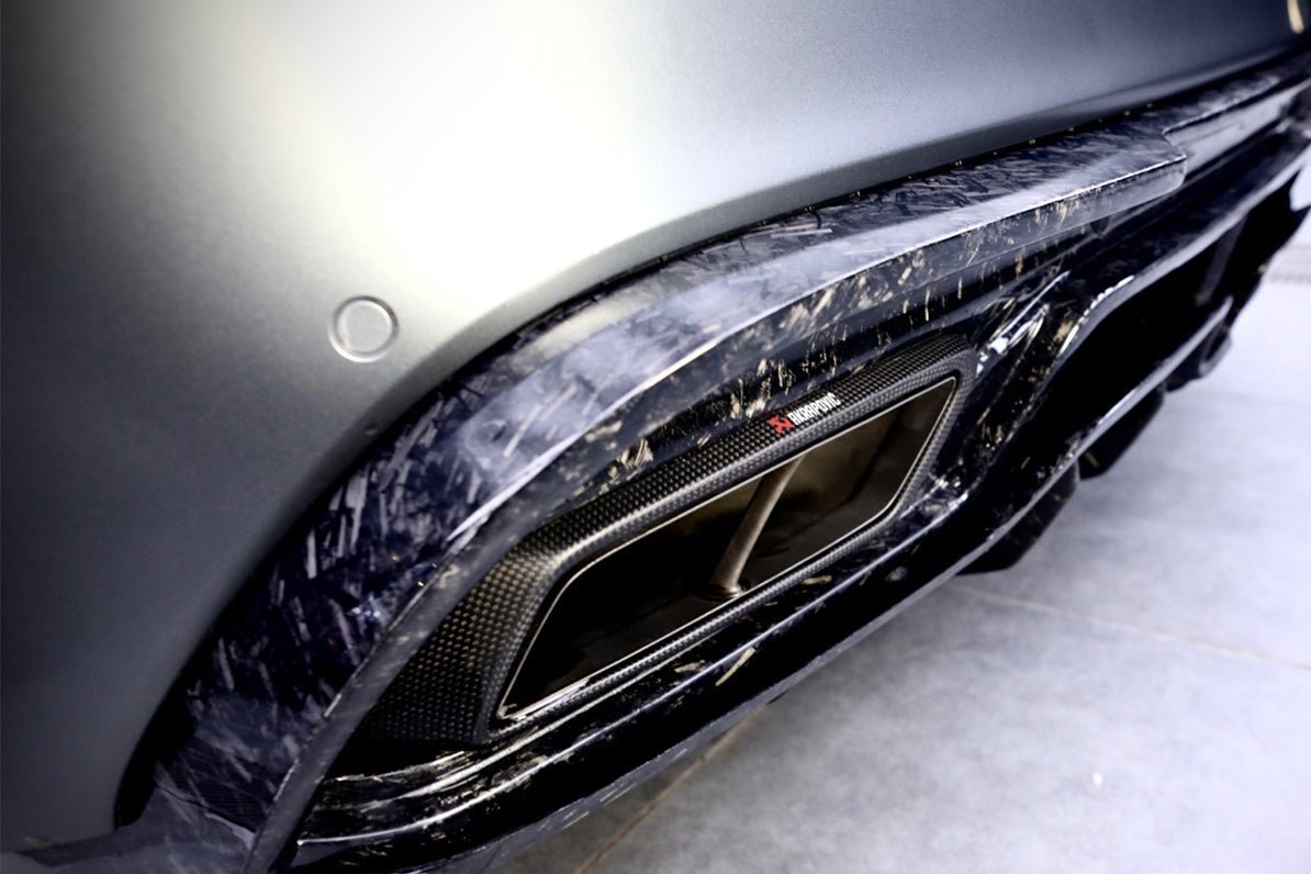 2015 - 2021 Mercedes Benz W205 C63/S AMG Sedan IMP Performance Carbon Fiber Rear Diffuser