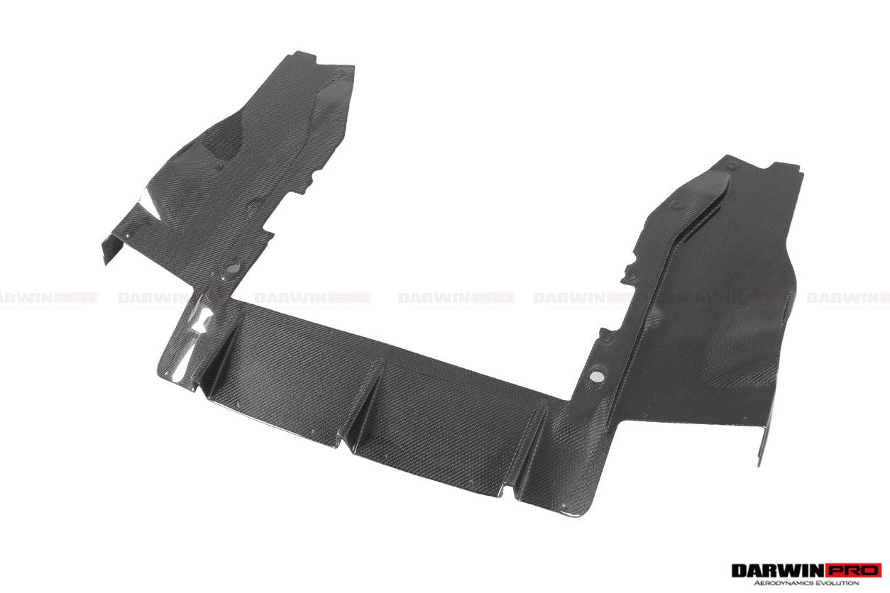 2018 - 2021 McLaren 600lt Carbon Fiber Under Rear Diffuser Undertray