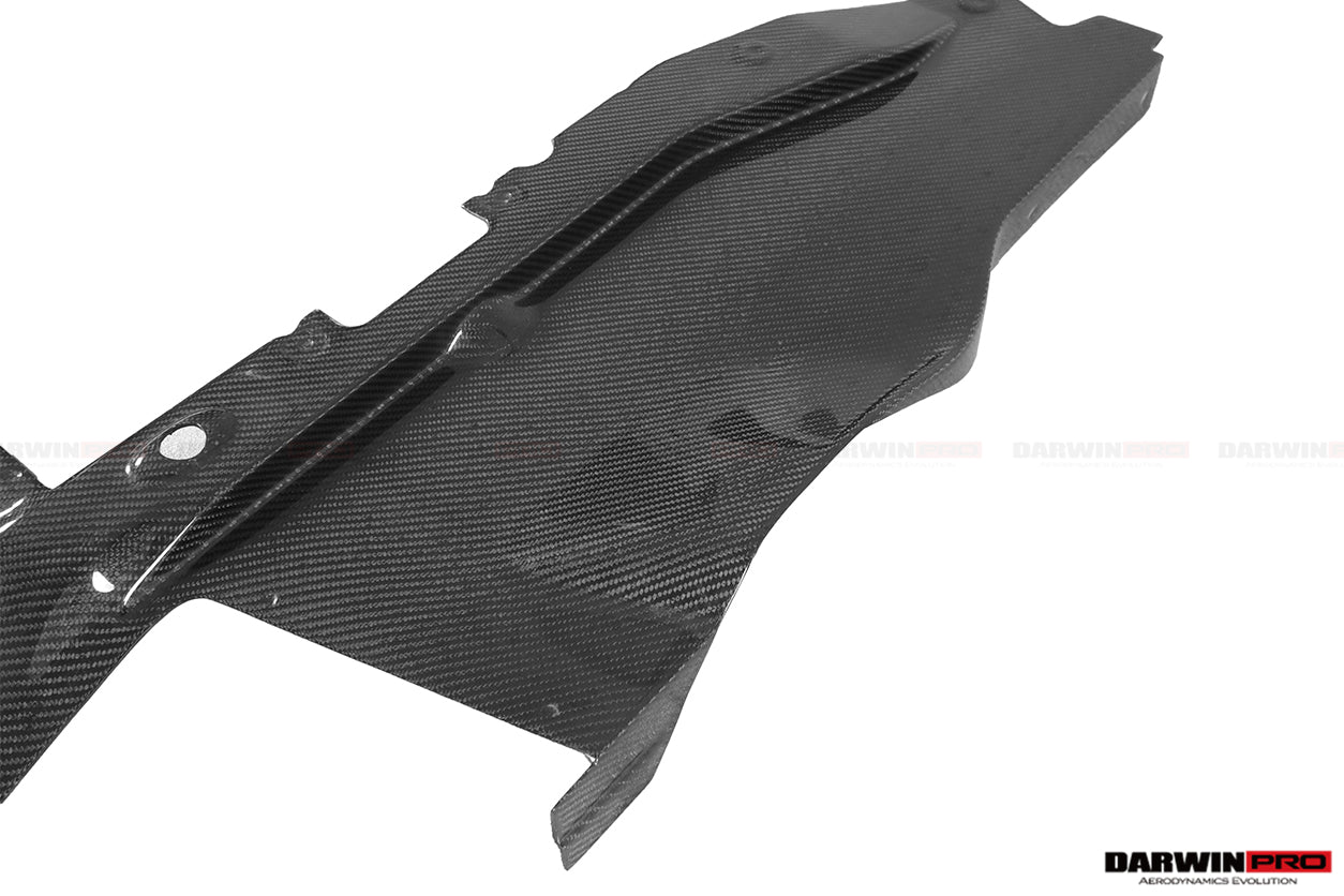 2018 - 2021 McLaren 600lt Carbon Fiber Under Rear Diffuser Undertray