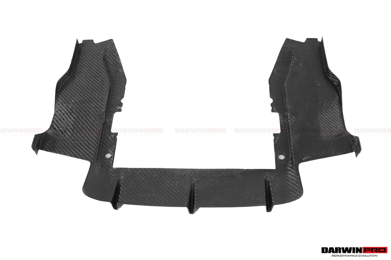 2018 - 2021 McLaren 600lt Carbon Fiber Under Rear Diffuser Undertray