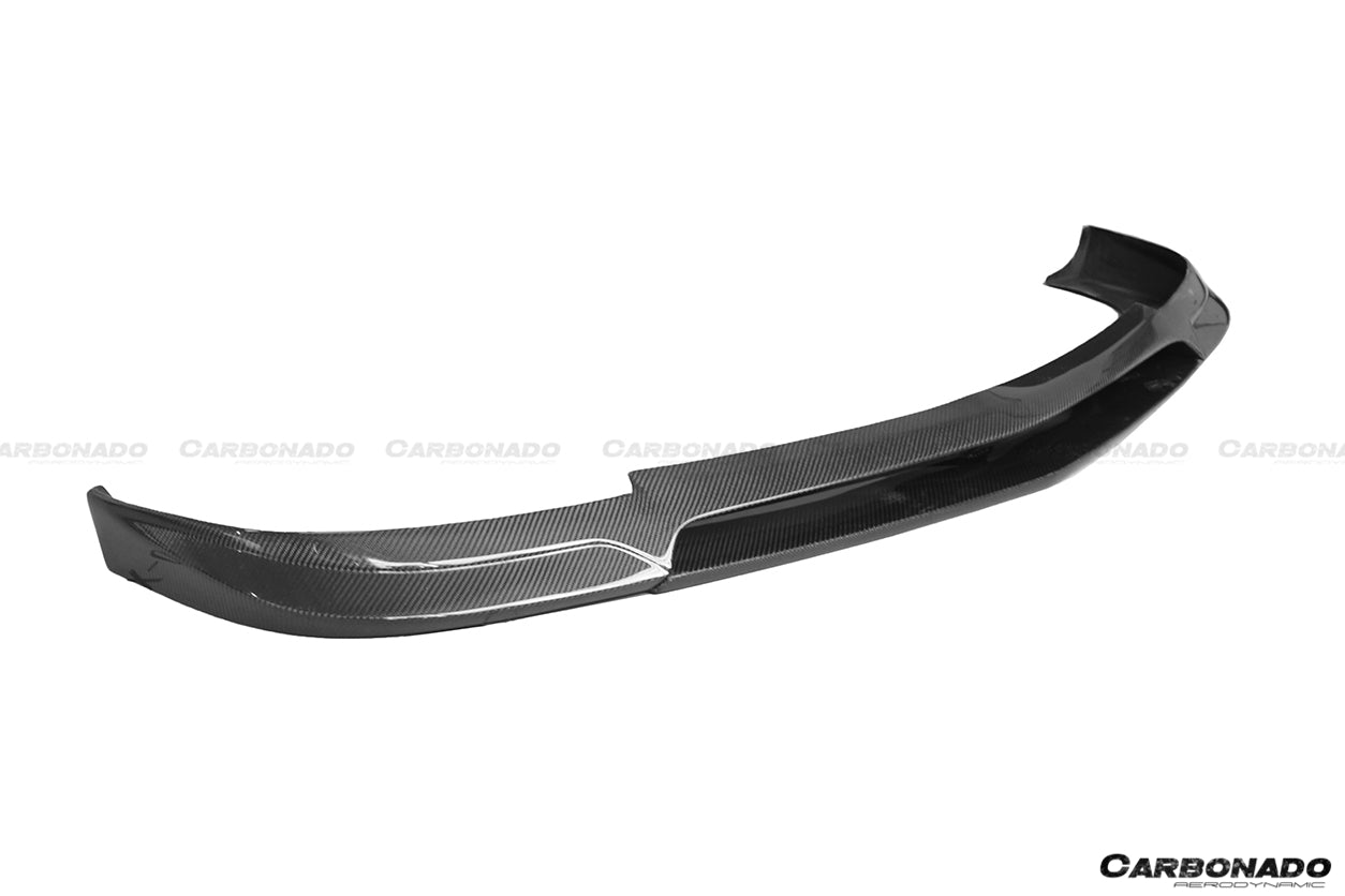 2012 - 2014 Mercedes Benz W204 C63 AMG RZ Style Carbon Fiber Front Lip