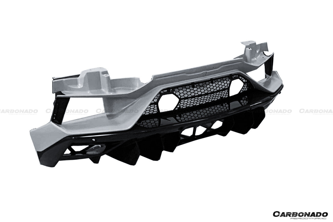 2011 - 2021 Lamborghini Aventador LP700 LP740 LP750 SVJ Coupe & Roadster SVJ Style Part Dry Carbon Fiber Rear Bumper
