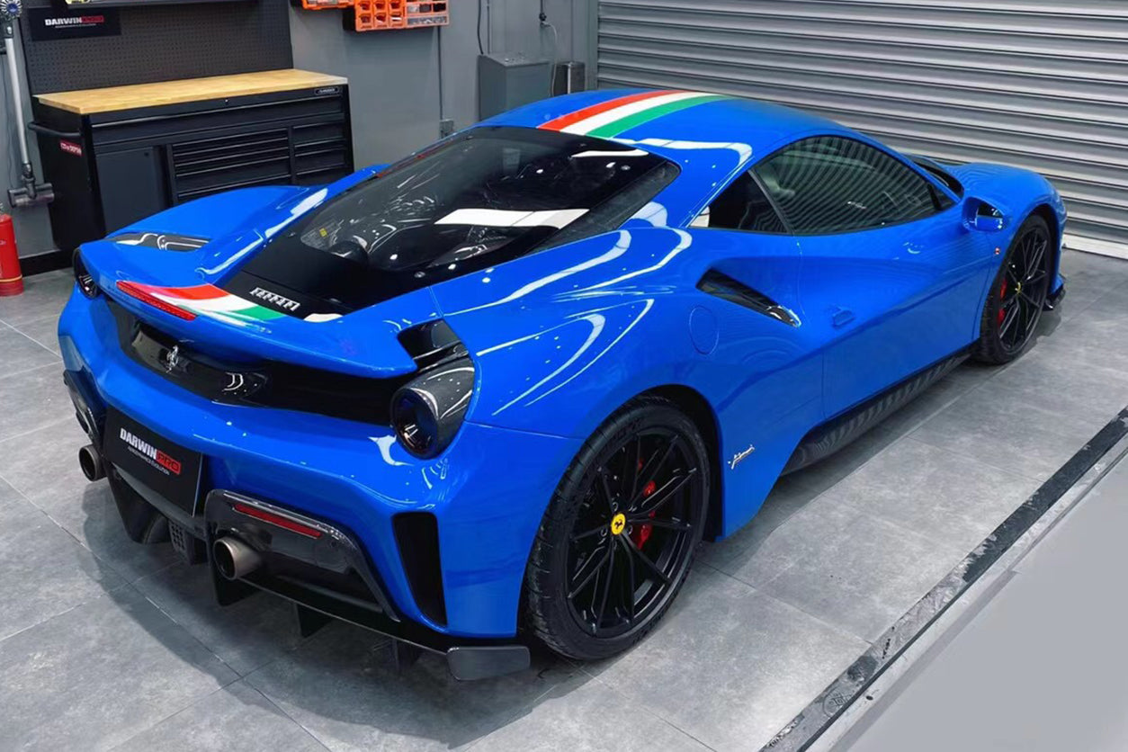 2018 - 2022 Ferrari 488 Pista Rear Bumper (Not including Diffuser)