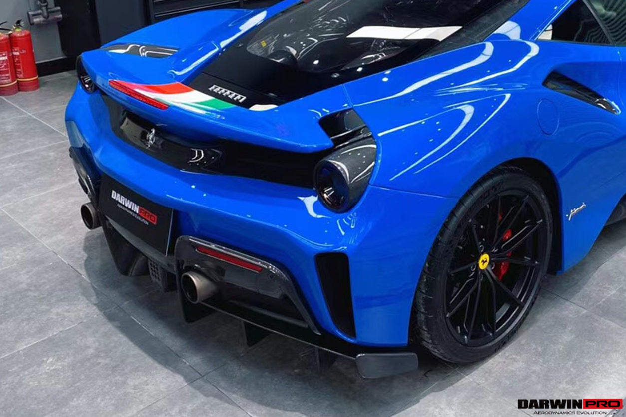 2018 - 2022 Ferrari 488 Pista Carbon Fiber Rear Diffuser
