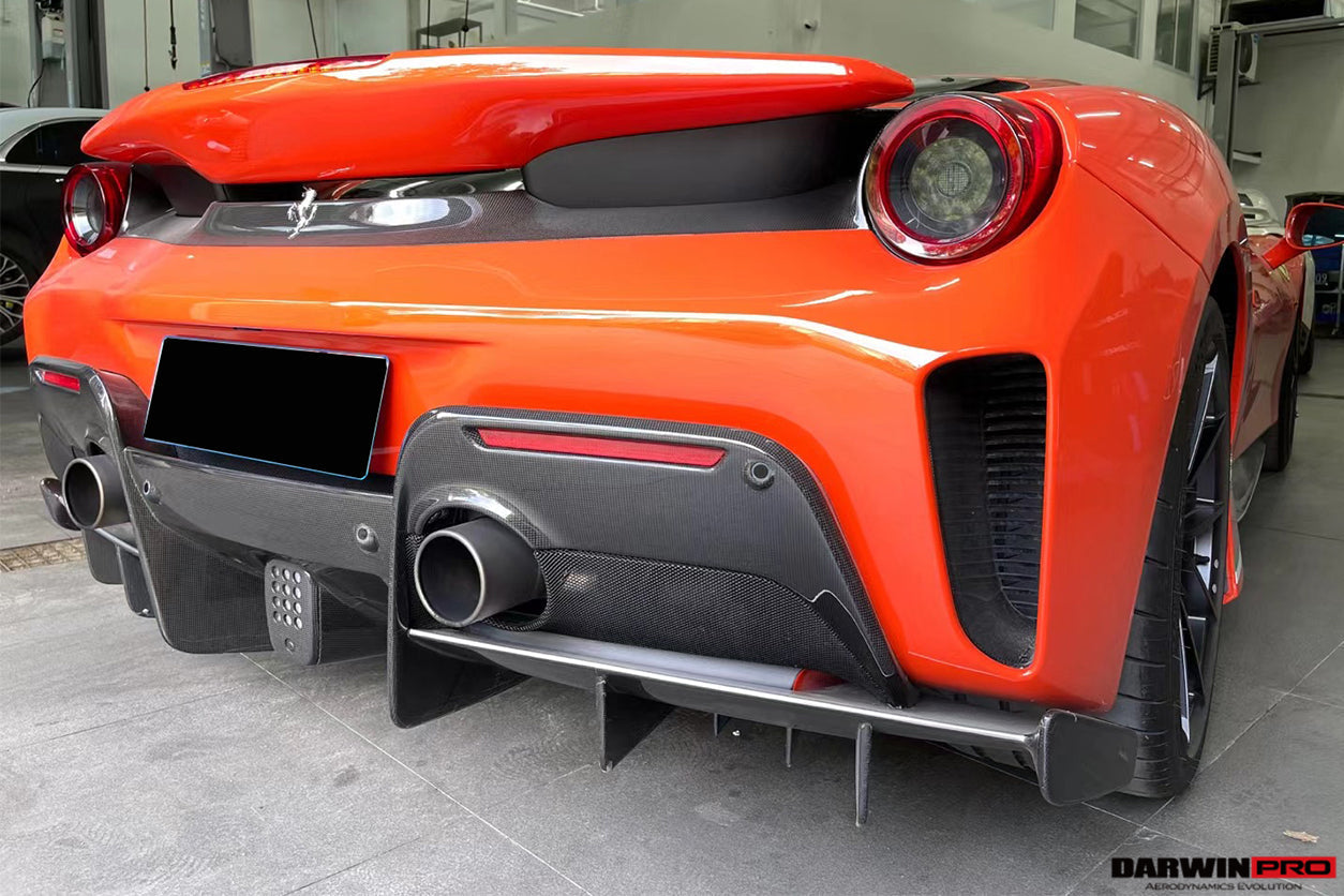 2018 - 2022 Ferrari 488 Pista Rear Bumper (Not including Diffuser)