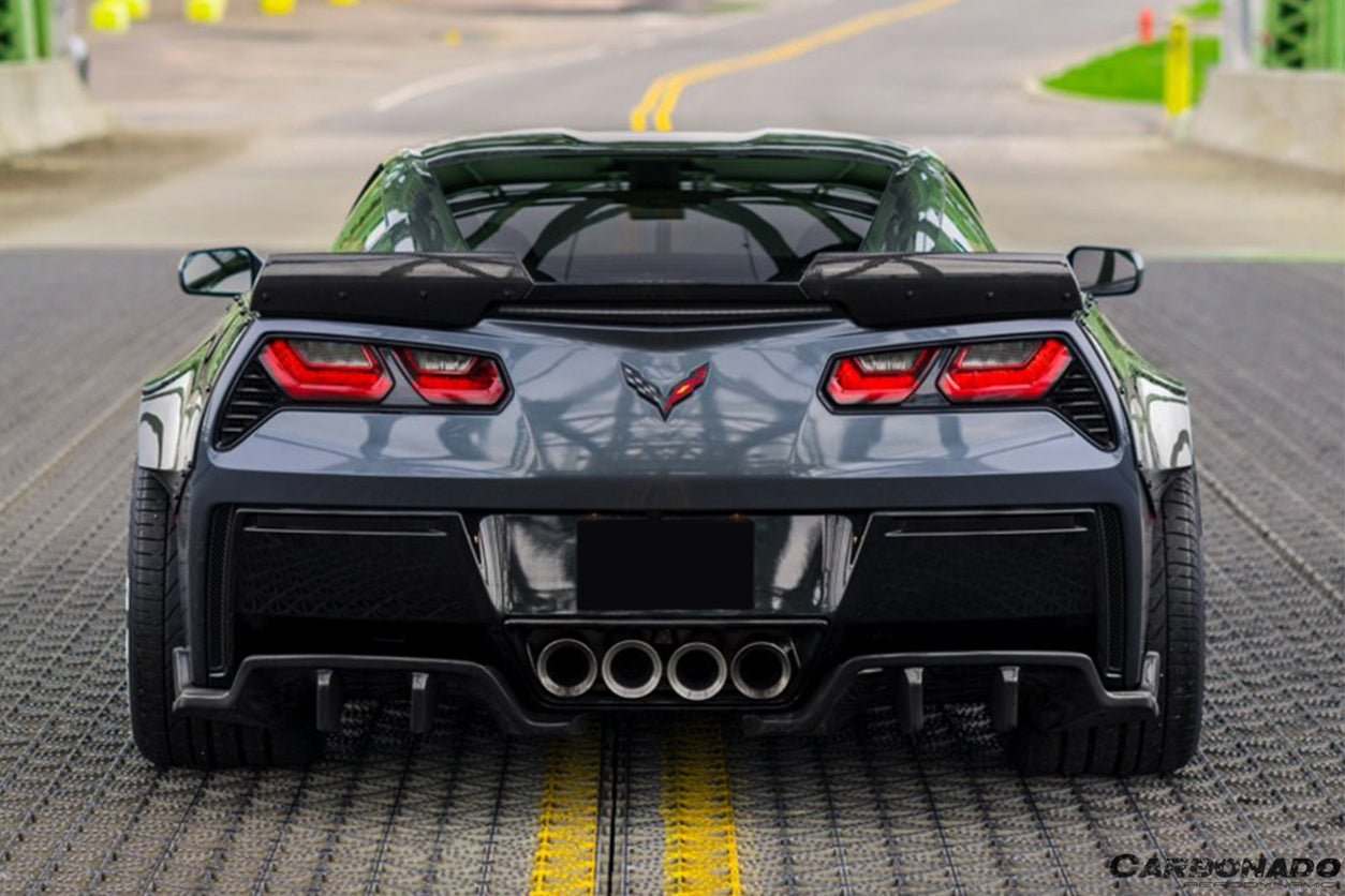 2013-2019 Corvette C7 Z51 ROX Style Rear Diffuser