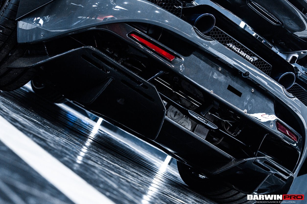 2017 - 2021 McLaren 720S BKSS Style Carbon Fiber Rear Diffuser