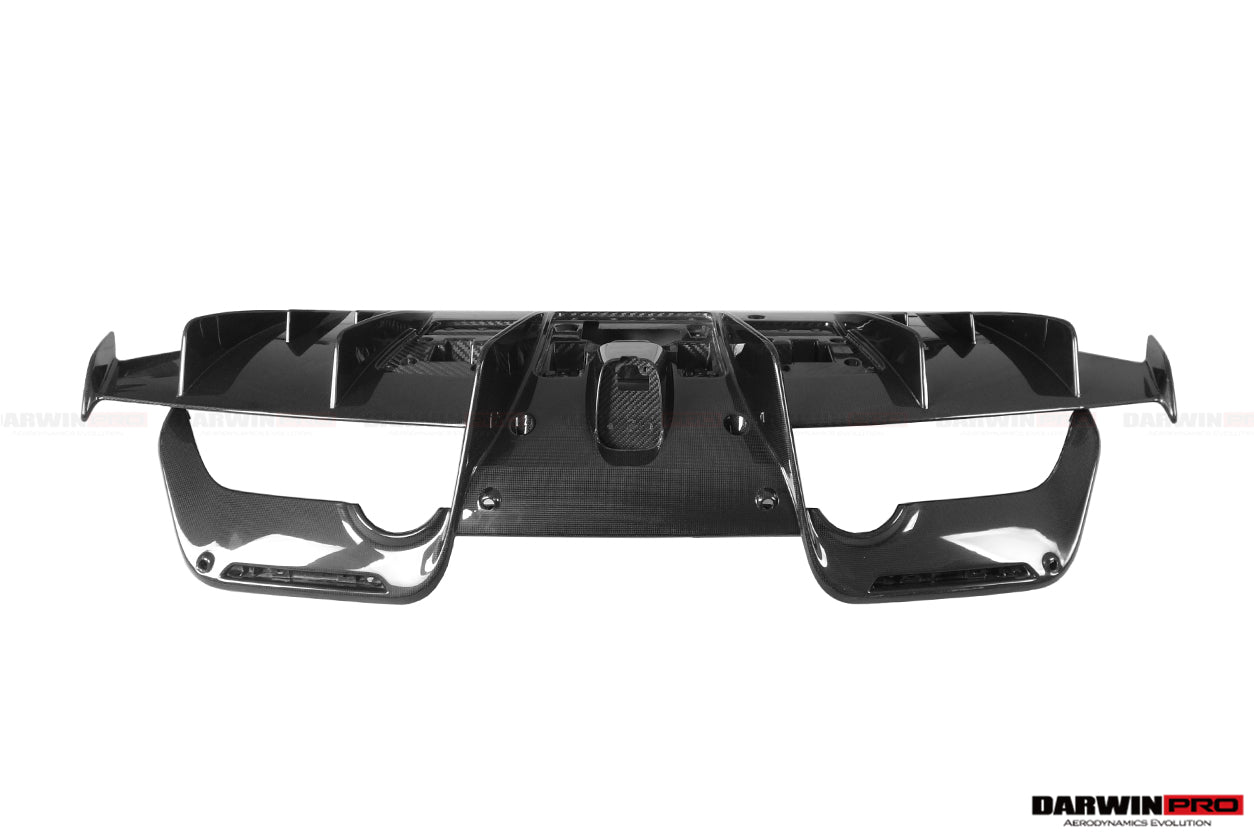 2018 - 2022 Ferrari 488 Pista Carbon Fiber Rear Diffuser