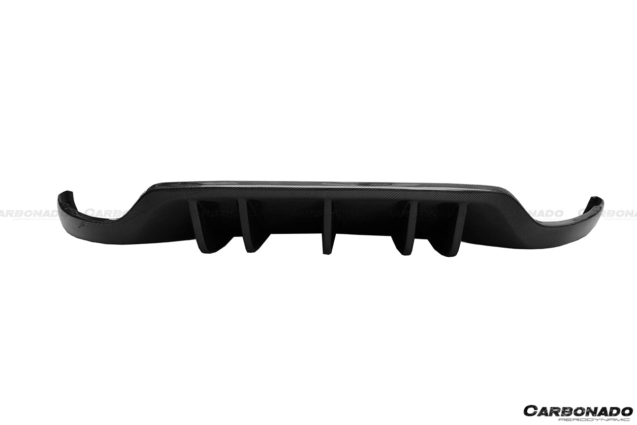 2008 - 2013 Maserati GranTurismo MC Style Carbon Fiber Rear Diffuser