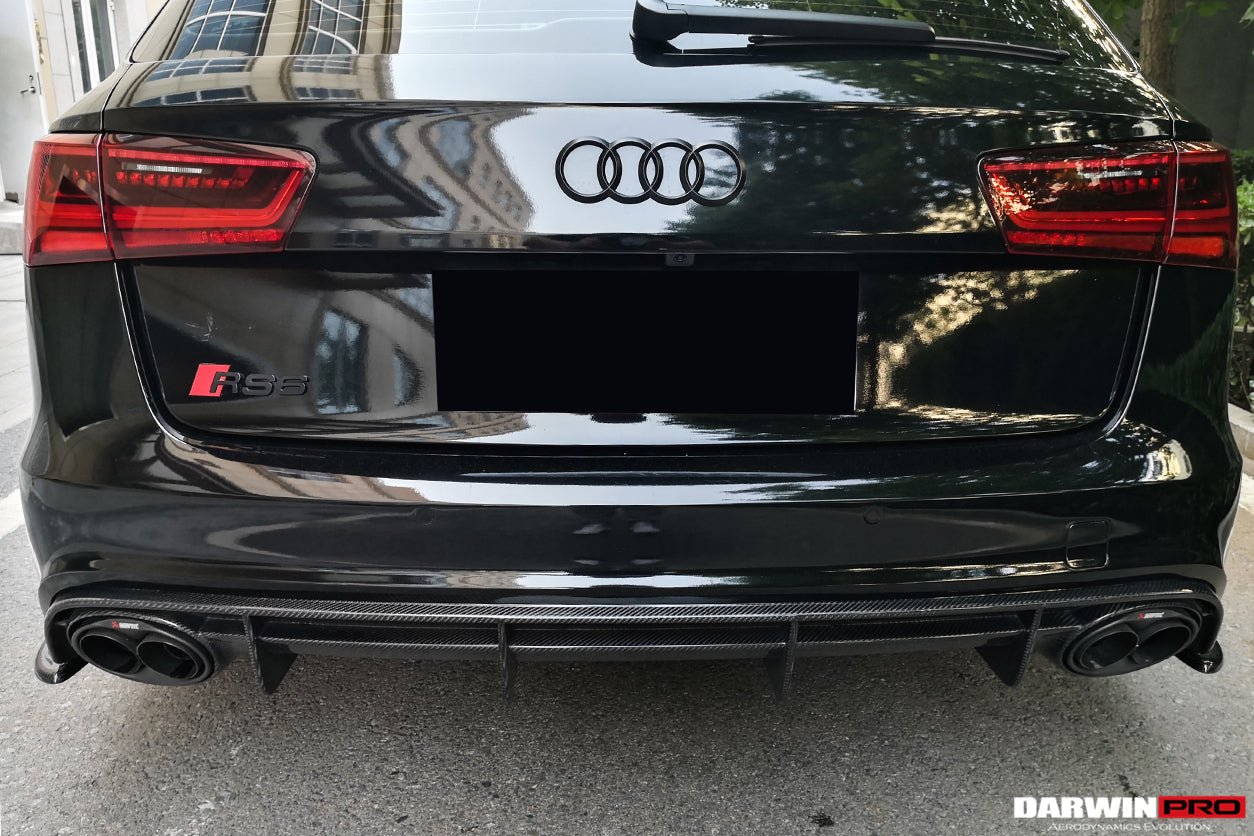 2013 - 2018 Audi RS6 Avant Carbon Fiber Rear Lip