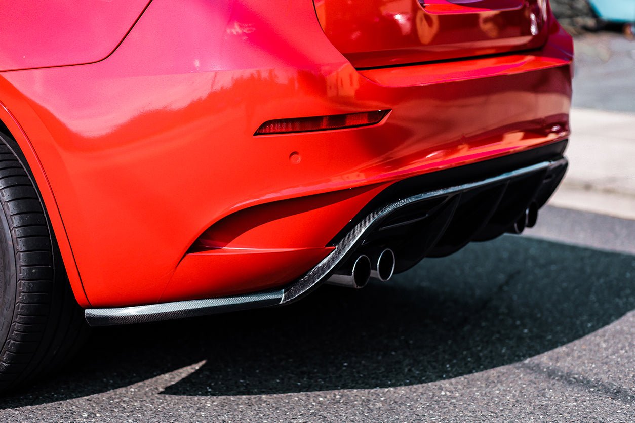 2009-2014 BMW E71 X6M VS Style Carbon Fiber Rear Diffuser