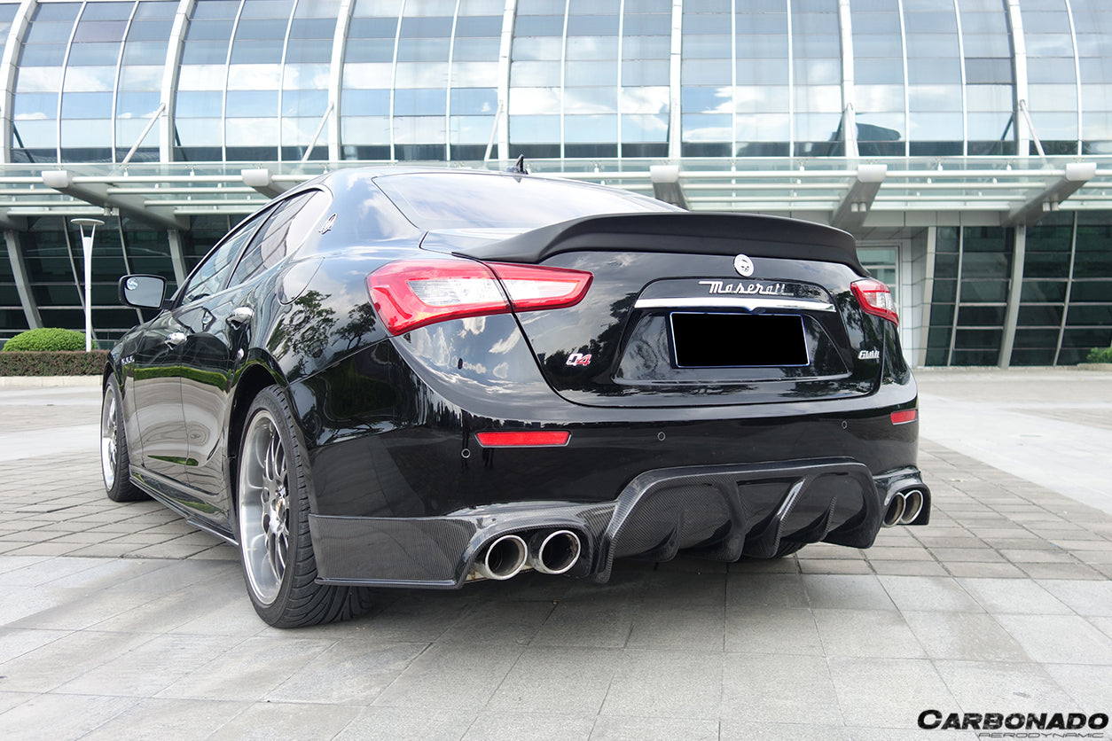 2014 - 2017 Maserati Ghibli EPC Style Rear Lip