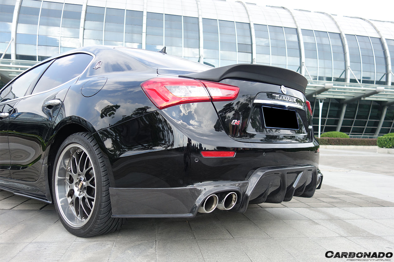 2014 - 2017 Maserati Ghibli EPC Style Rear Lip
