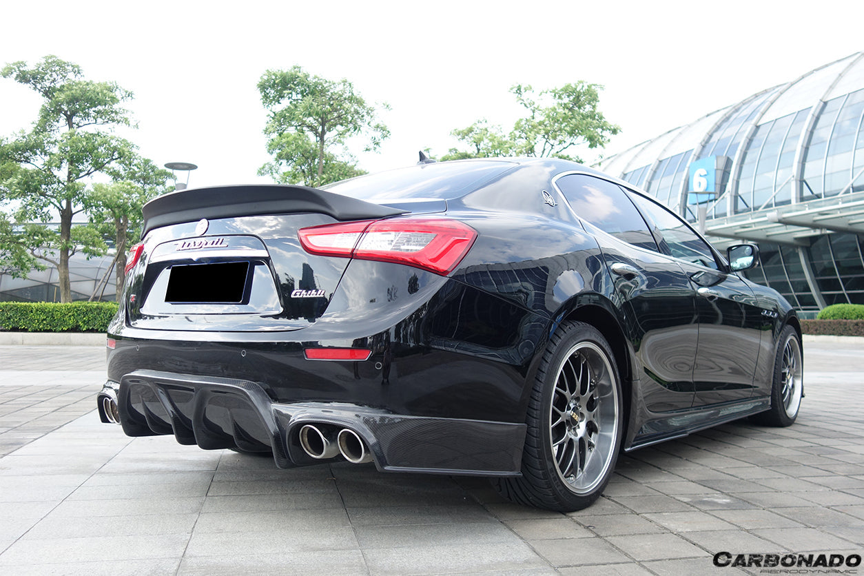2014 - 2017 Maserati Ghibli EPC Style Rear Lip