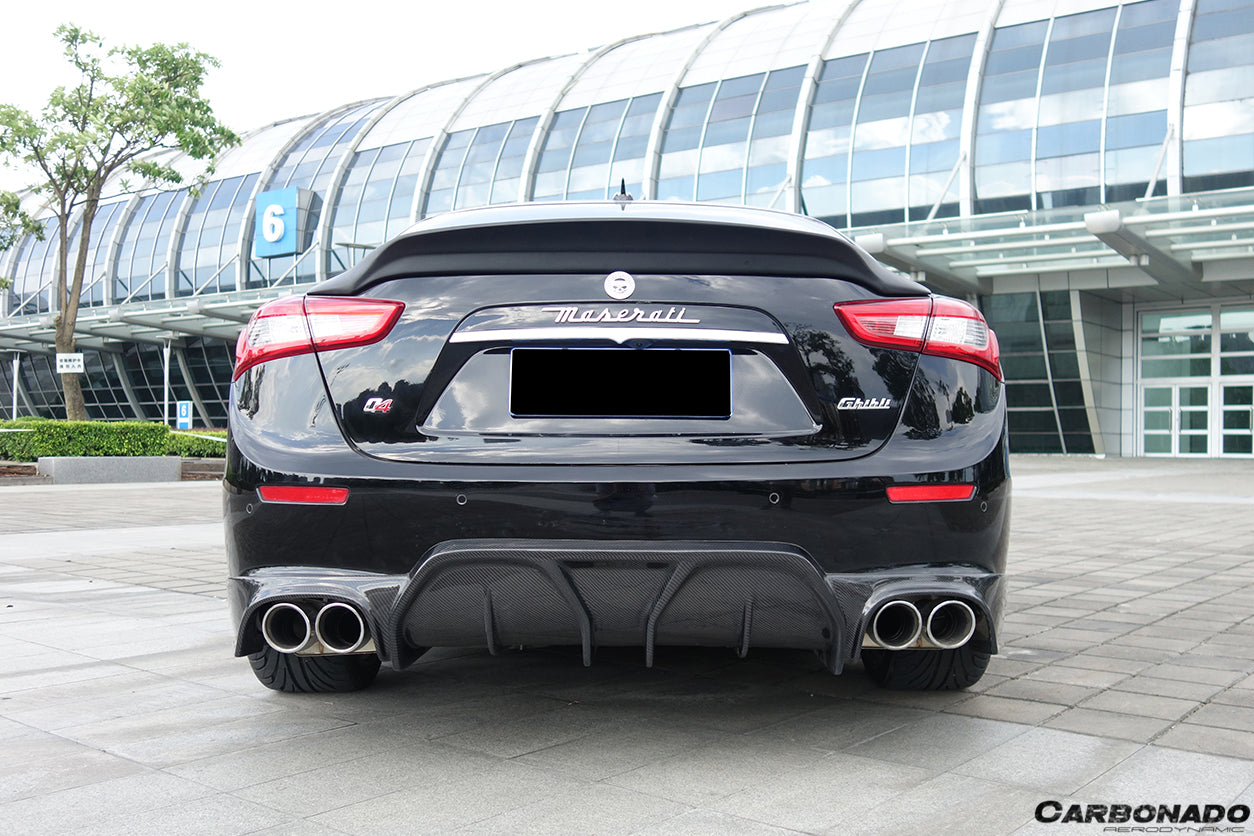 2014 - 2017 Maserati Ghibli EPC Style Rear Lip