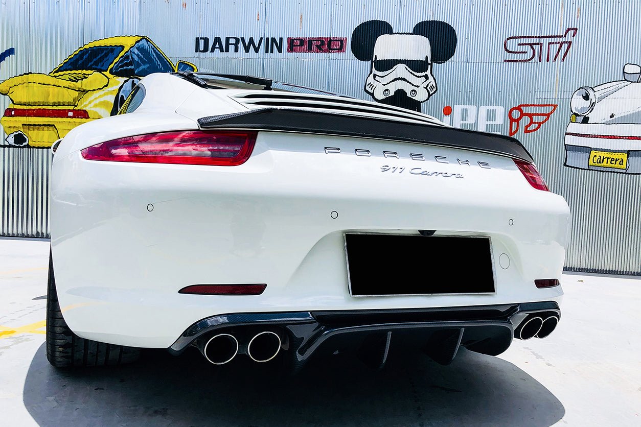 2012 - 2015 Porsche 911 991.1 Carrera/S/4S/GTS VRS-2 Style Rear Diffuser
